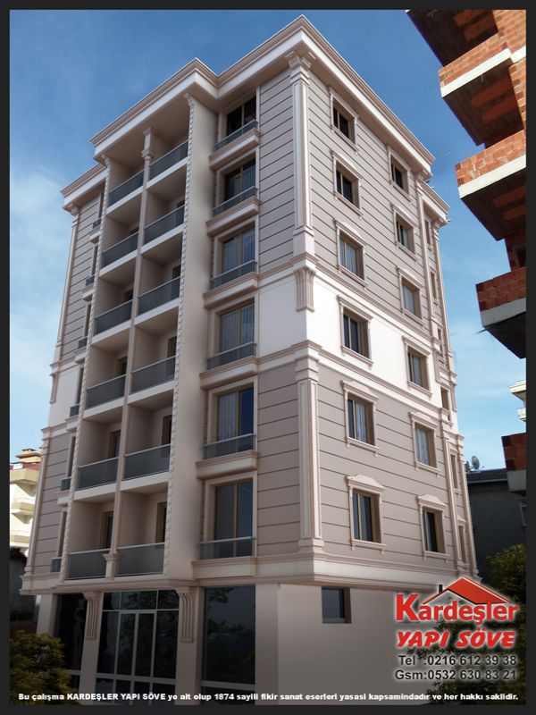 Kardeler Yap Sve - istanbul-2013-3D bina onizleme